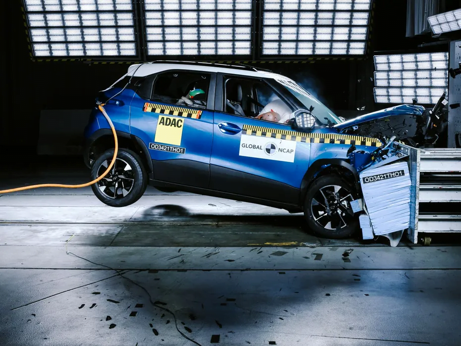 Tata Punch B-NCAP Crash Test