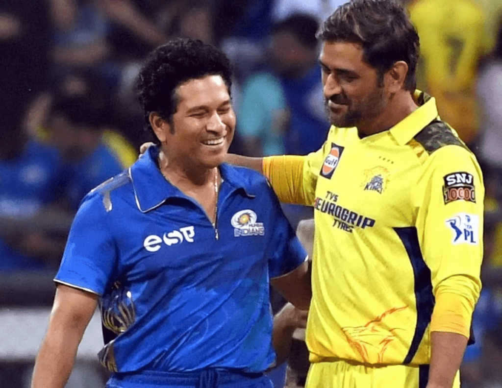 Ms Dhoni & Sachin Tendulkar