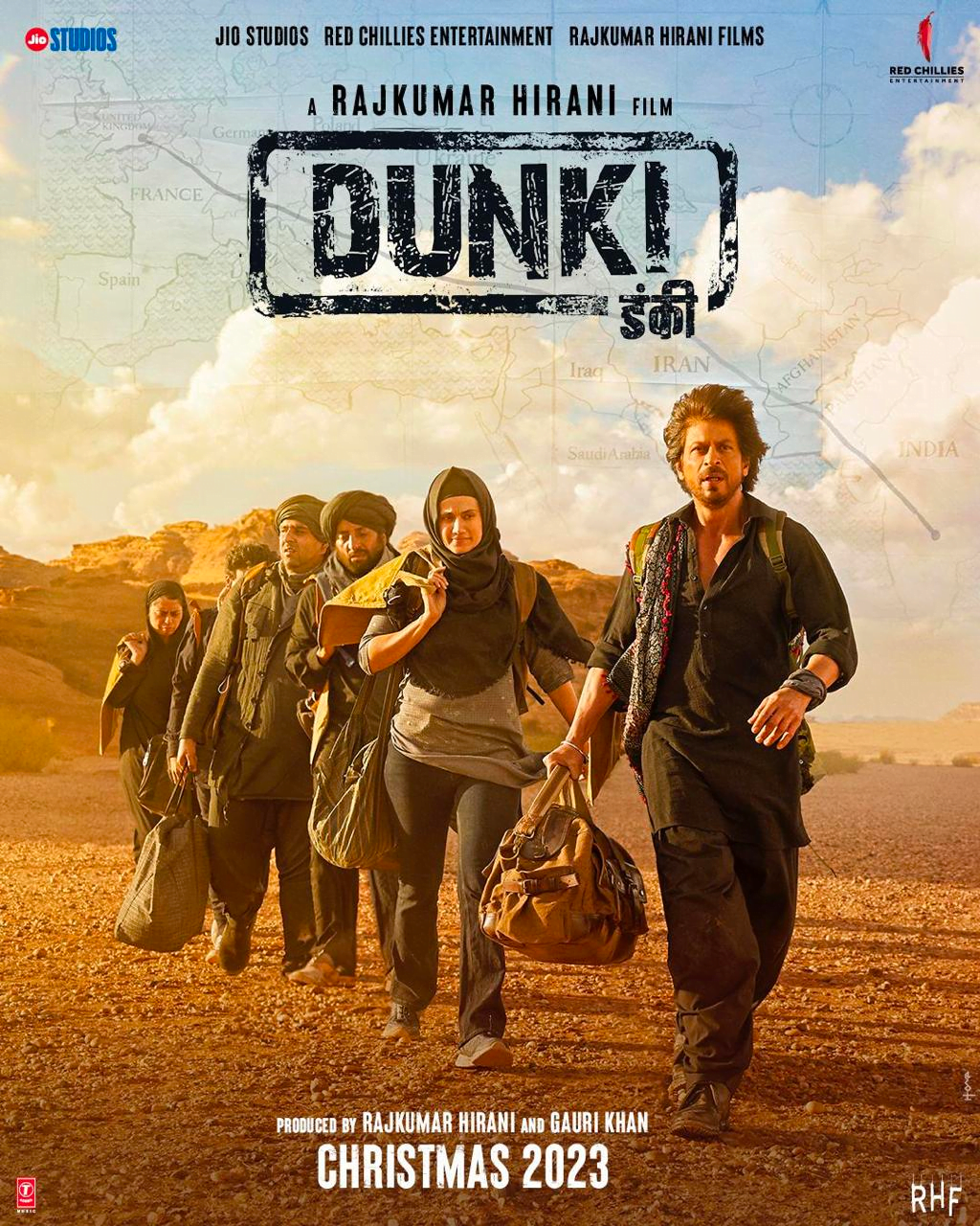 Dunki Poster