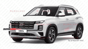 Hyundai Creta rendered image